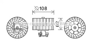 Электродвигатель AVA QUALITY COOLING MS8650