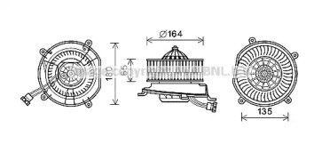 Электродвигатель AVA QUALITY COOLING MS8674