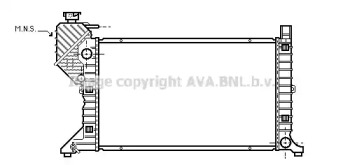 Теплообменник AVA QUALITY COOLING MSA2300