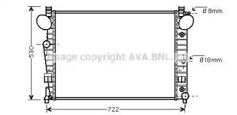 Теплообменник AVA QUALITY COOLING MSA2308