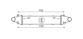 Теплообменник AVA QUALITY COOLING MSA4556