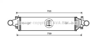 Теплообменник AVA QUALITY COOLING MSA4659