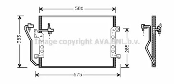 Конденсатор AVA QUALITY COOLING MSA5289