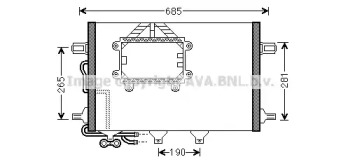 Конденсатор AVA QUALITY COOLING MSA5562