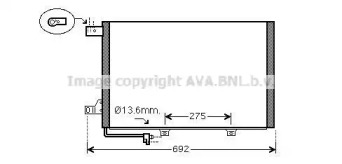 Конденсатор AVA QUALITY COOLING MSA5578D