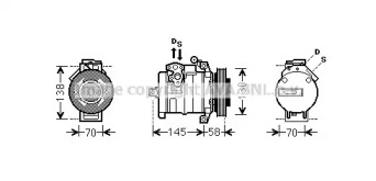 Компрессор AVA QUALITY COOLING MSAK494