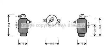 Осушитель AVA QUALITY COOLING MSD006