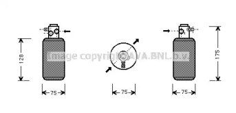 Осушитель AVA QUALITY COOLING MSD050