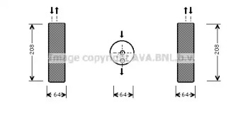 Осушитель, кондиционер AVA QUALITY COOLING MSD053