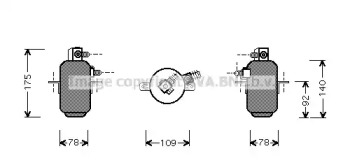 Осушитель AVA QUALITY COOLING MSD081