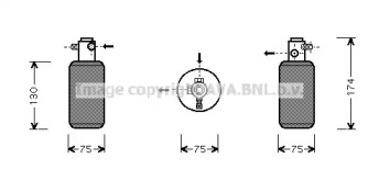 Осушитель AVA QUALITY COOLING MSD291