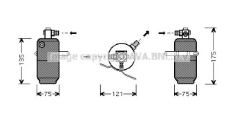 Осушитель AVA QUALITY COOLING MSD293