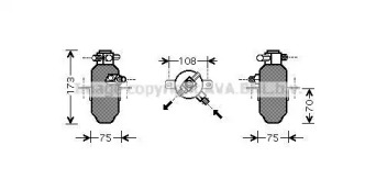 Осушитель AVA QUALITY COOLING MSD374