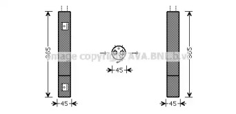 Осушитель AVA QUALITY COOLING MSD395