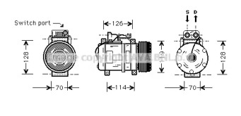 Компрессор AVA QUALITY COOLING MSK273