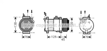 Компрессор AVA QUALITY COOLING MSK276