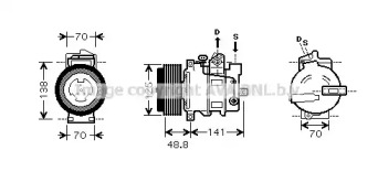 Компрессор AVA QUALITY COOLING MSK426