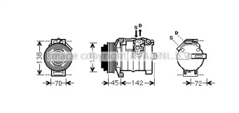 Компрессор AVA QUALITY COOLING MSK574