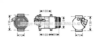 Компрессор AVA QUALITY COOLING MSK576