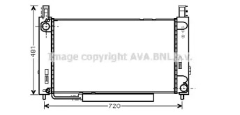 Теплообменник AVA QUALITY COOLING MSM366