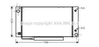 Теплообменник AVA QUALITY COOLING MSM367