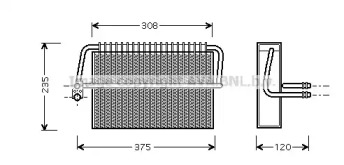 Испаритель AVA QUALITY COOLING MSV326