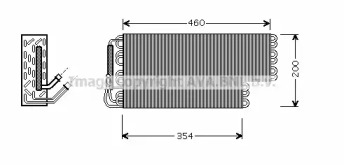 Испаритель, кондиционер AVA QUALITY COOLING MSV384