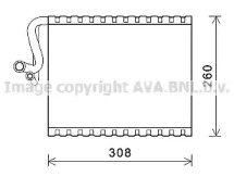 Испаритель, кондиционер AVA QUALITY COOLING MSV604