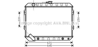 Теплообменник AVA QUALITY COOLING MT2089