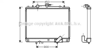 Теплообменник AVA QUALITY COOLING MT2162