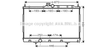 Теплообменник AVA QUALITY COOLING MT2183