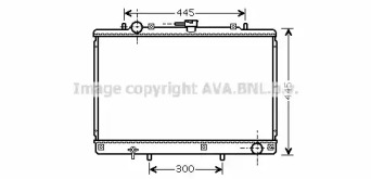 Теплообменник AVA QUALITY COOLING MT2188