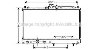 Теплообменник AVA QUALITY COOLING MT2196