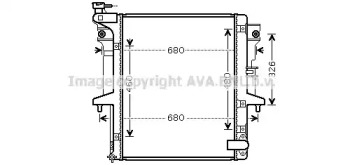 Теплообменник AVA QUALITY COOLING MT2202