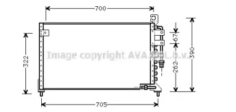 Конденсатор, кондиционер AVA QUALITY COOLING MT5097