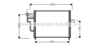 Конденсатор AVA QUALITY COOLING MT5104