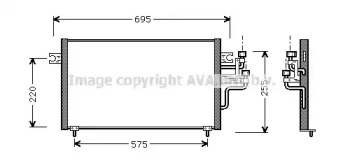 Конденсатор AVA QUALITY COOLING MT5119