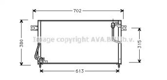 Конденсатор AVA QUALITY COOLING MT5146