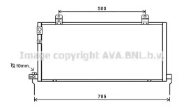 Конденсатор AVA QUALITY COOLING MT5221