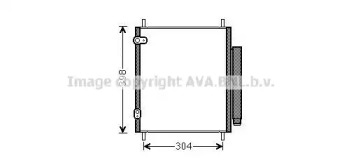 Конденсатор AVA QUALITY COOLING MT5244D