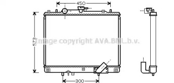 Теплообменник AVA QUALITY COOLING MTA2162