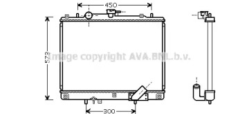 Теплообменник AVA QUALITY COOLING MTA2167