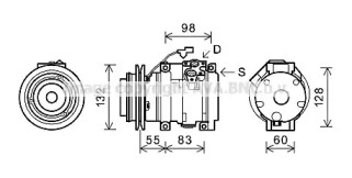 Компрессор AVA QUALITY COOLING MTK219