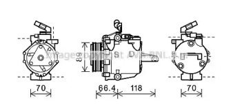 Компрессор AVA QUALITY COOLING MTK225