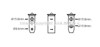 Клапан AVA QUALITY COOLING MZ1279