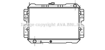 Теплообменник AVA QUALITY COOLING MZ2043