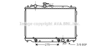 Теплообменник AVA QUALITY COOLING MZ2049