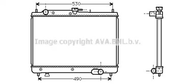 Теплообменник AVA QUALITY COOLING MZ2066