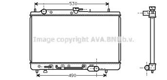 Теплообменник AVA QUALITY COOLING MZ2068