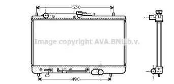 Теплообменник AVA QUALITY COOLING MZ2069